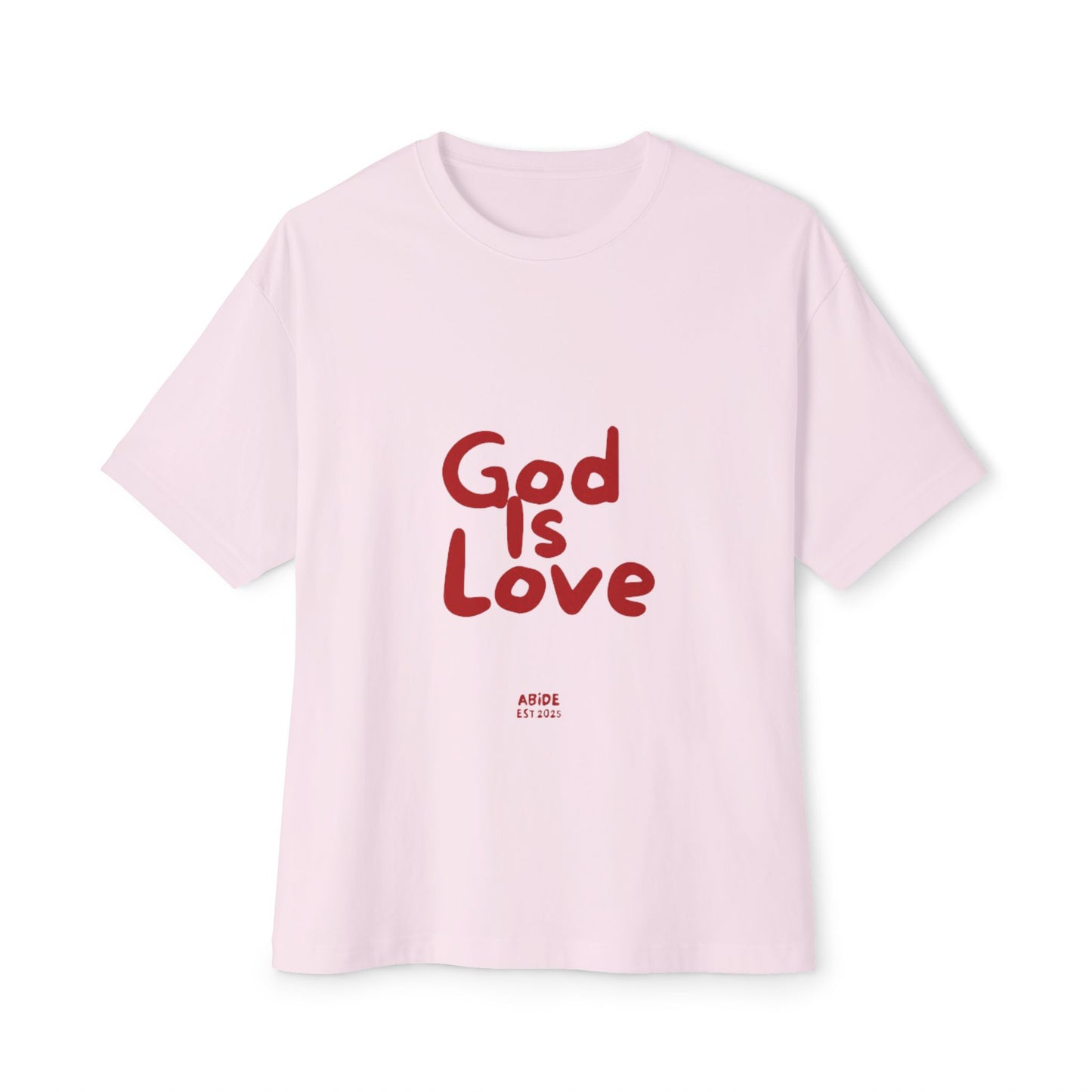 Unisex Oversized Tee - 'God Is Love' Statement Shirt, Casual Everyday Wear, Inspirational Gift, Comfortable Summer Style, Faith-Based [...]