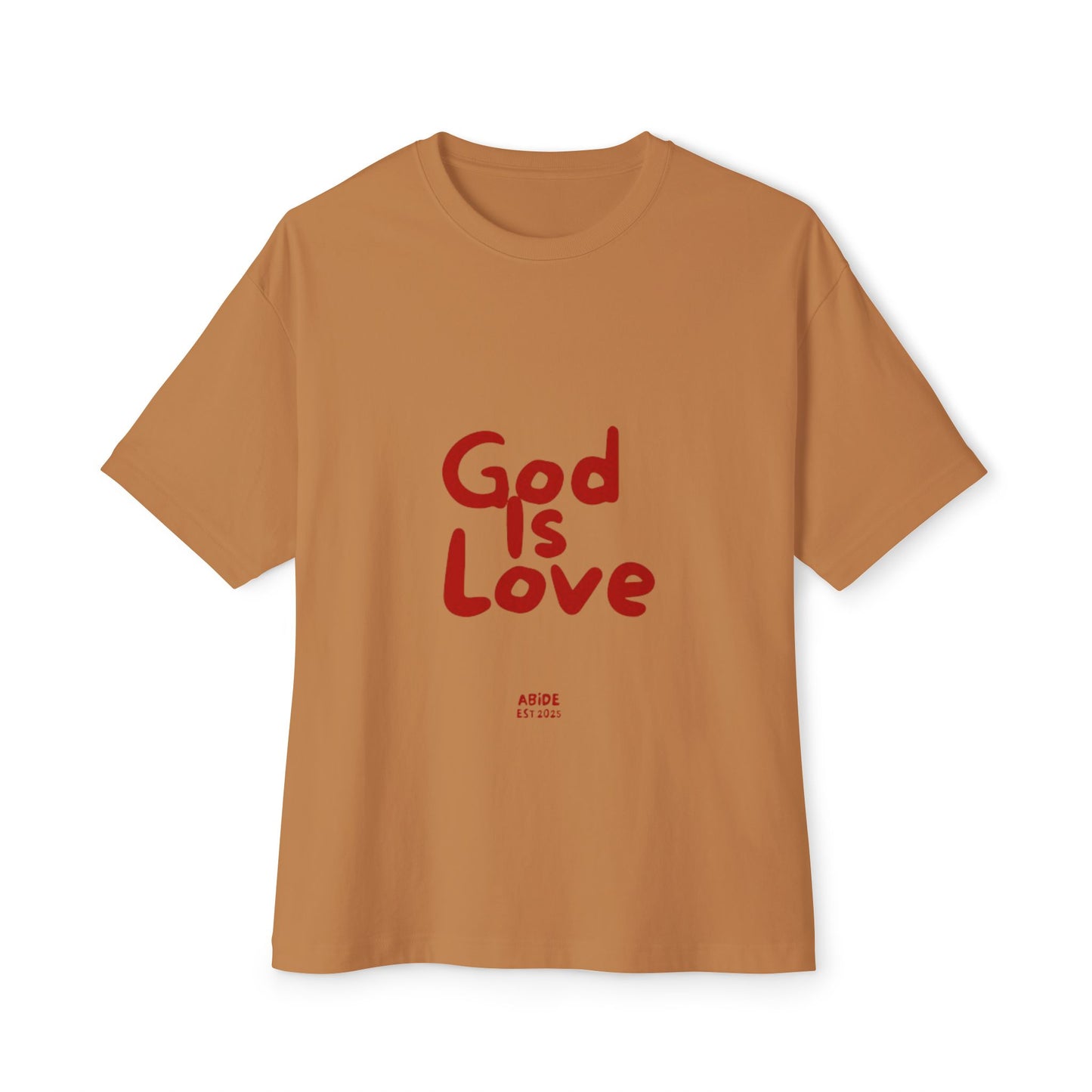 Unisex Oversized Tee - 'God Is Love' Statement Shirt, Casual Everyday Wear, Inspirational Gift, Comfortable Summer Style, Faith-Based [...]