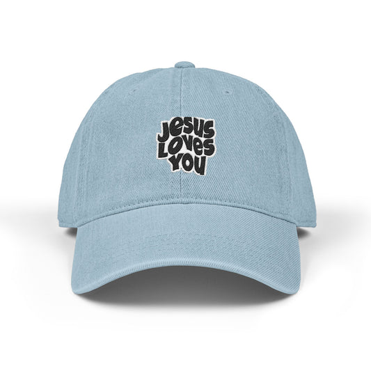 Denim Hat (Embroidery)