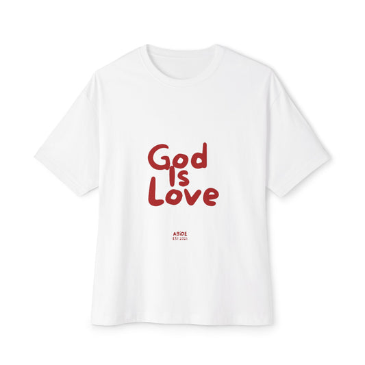 Unisex Oversized Tee - 'God Is Love' Statement Shirt, Casual Everyday Wear, Inspirational Gift, Comfortable Summer Style, Faith-Based [...]