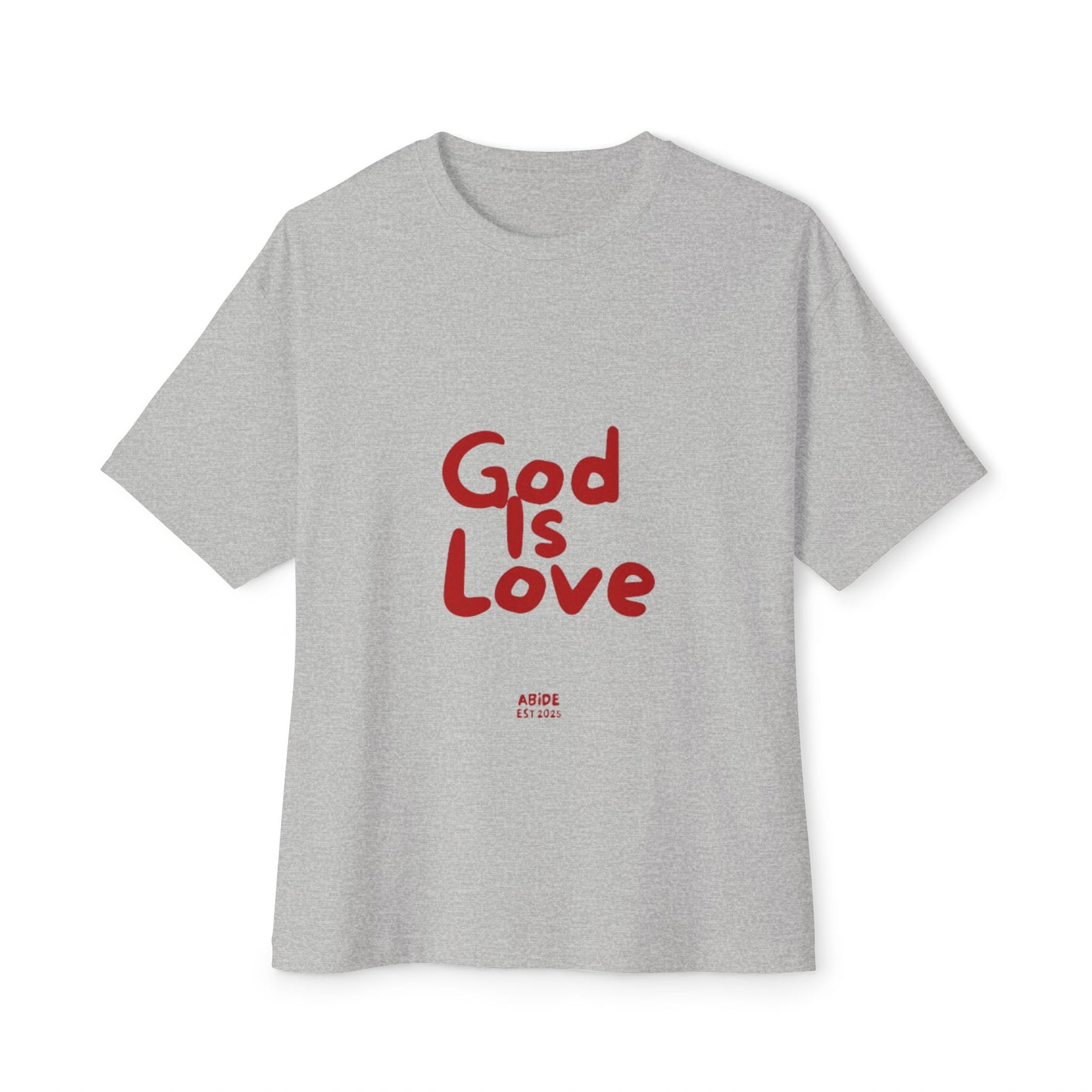 Unisex Oversized Tee - 'God Is Love' Statement Shirt, Casual Everyday Wear, Inspirational Gift, Comfortable Summer Style, Faith-Based [...]